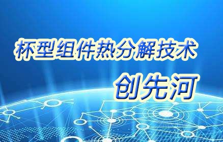 杯型组件热分解技术创先河