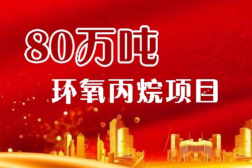 卫星化学连云港新建80万吨环氧丙烷项目