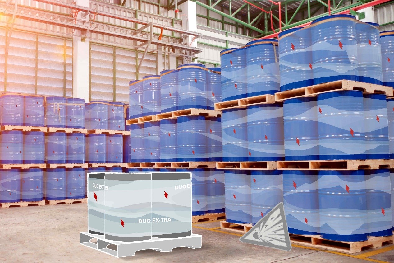 巴斯夫TPU材料用于静电耗散薄膜，适合在潜在爆炸性环境中使用